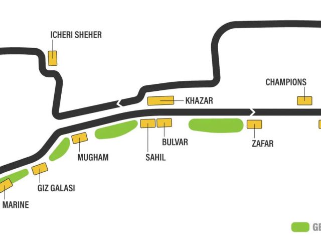 Bakü Formula 1 Turu Azerbaycan Grand Prix 2026 - 4 Gece