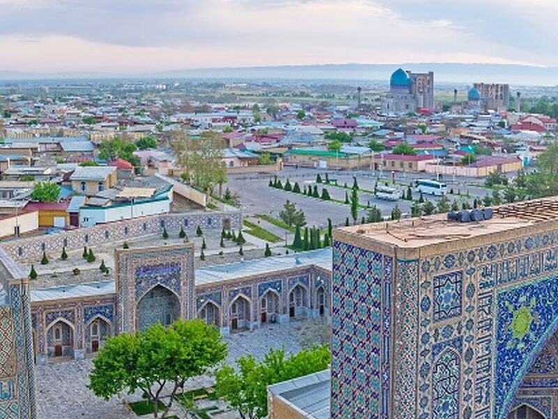 İzmir Çıkışlı Özbekistan & Kazakistan Turu Rotası